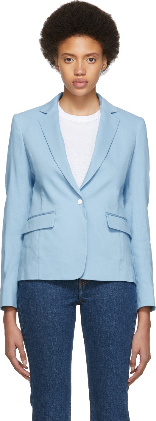Rag & Bone Blue Lucy Blazer