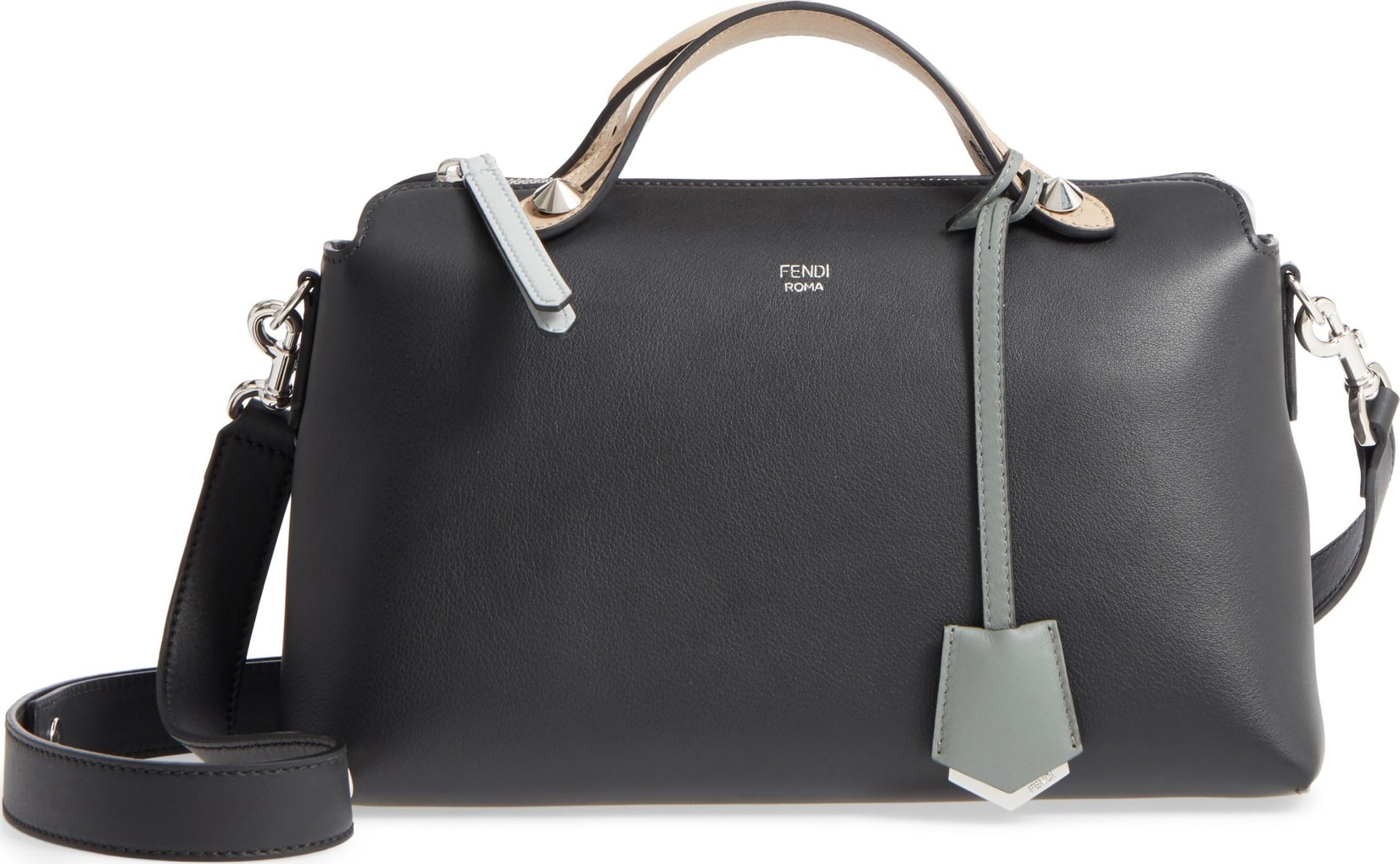 Fendi 'Medium By the Way' Colorblock Leather Shoulder Bag