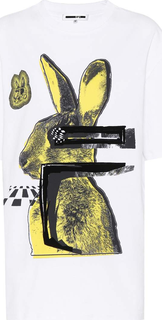 McQ - Alexander McQueen Printed cotton T-shirt