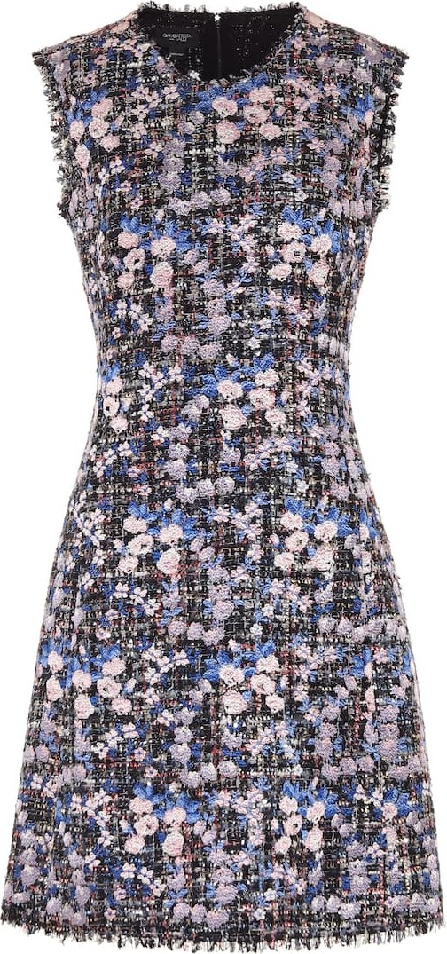 Giambattista Valli Floral tweed dress