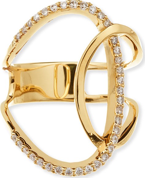 Lana 14K Expose Illuminating Ring with Diamonds, Size 7