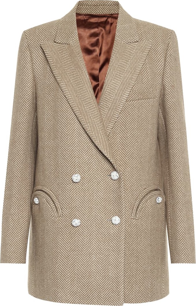 Blazé Milano Everyday wool herringbone blazer