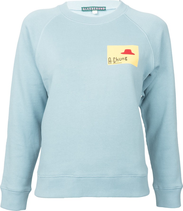 Alexachung gel a chung print sweatshirt