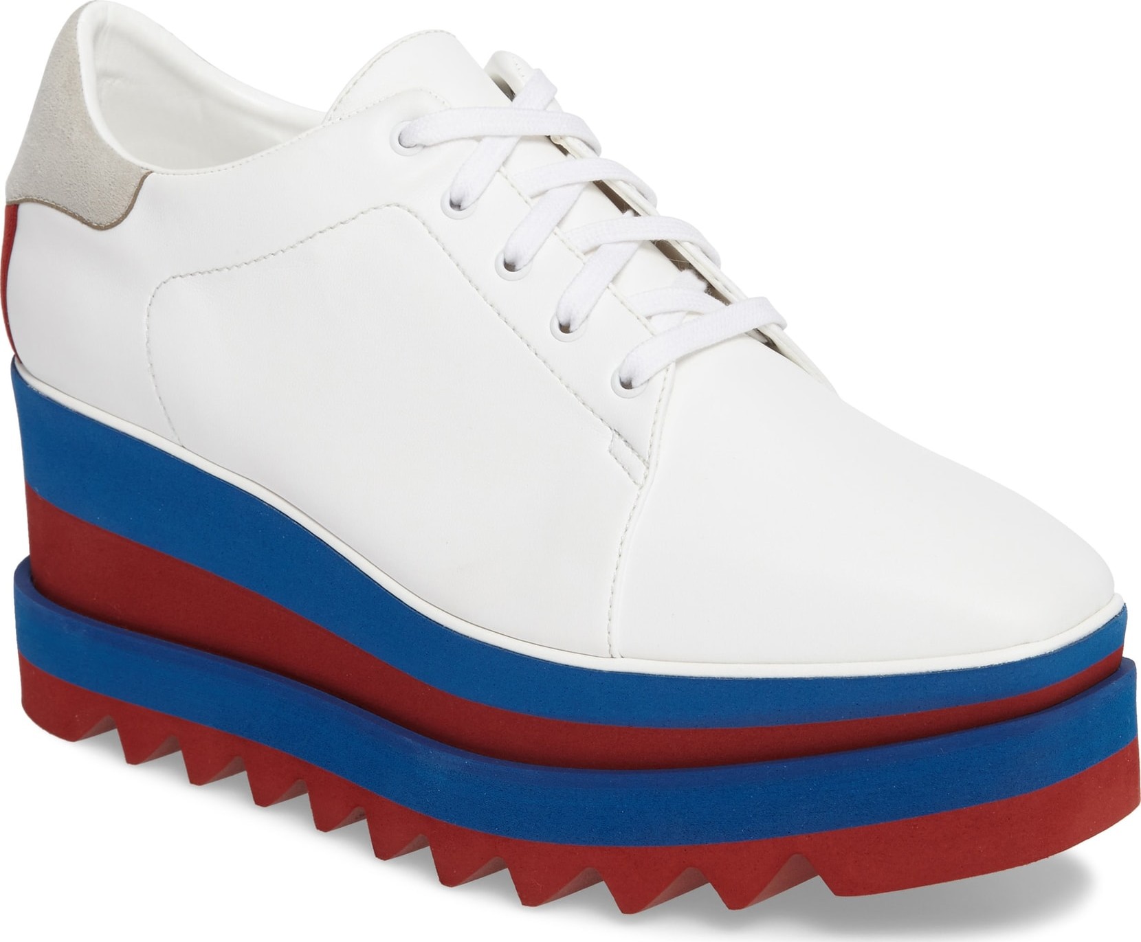 Stella McCartney Sneak-Elyse Flatform Sneaker