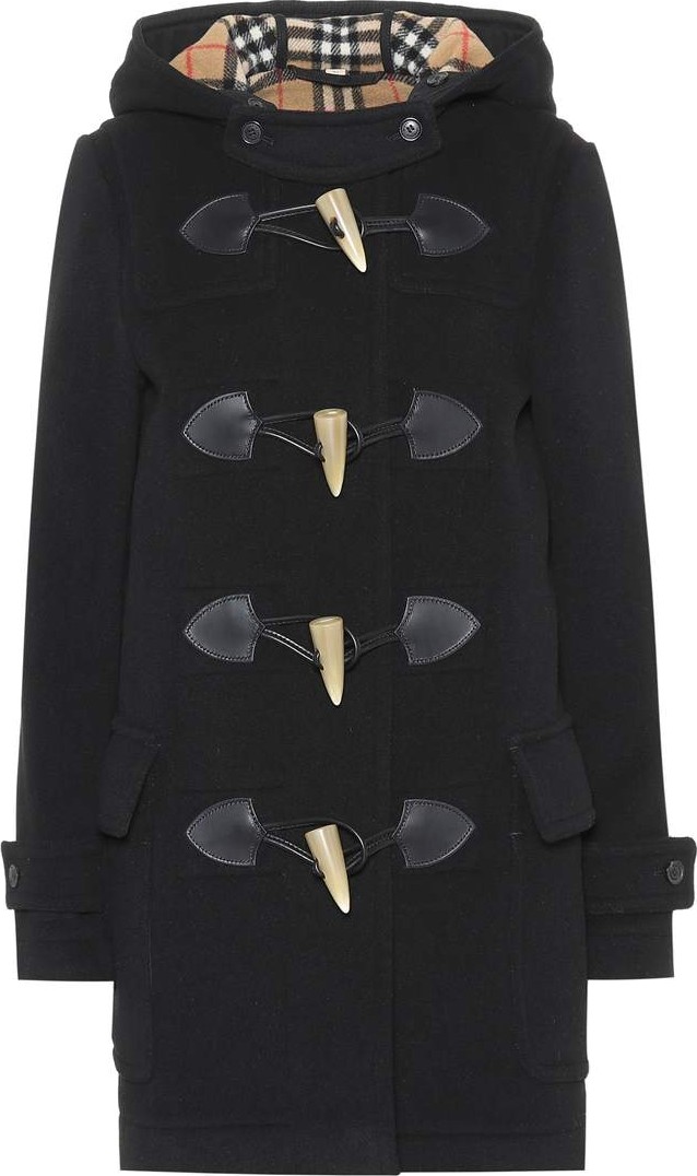 Burberry London England Wool-blend duffel coat