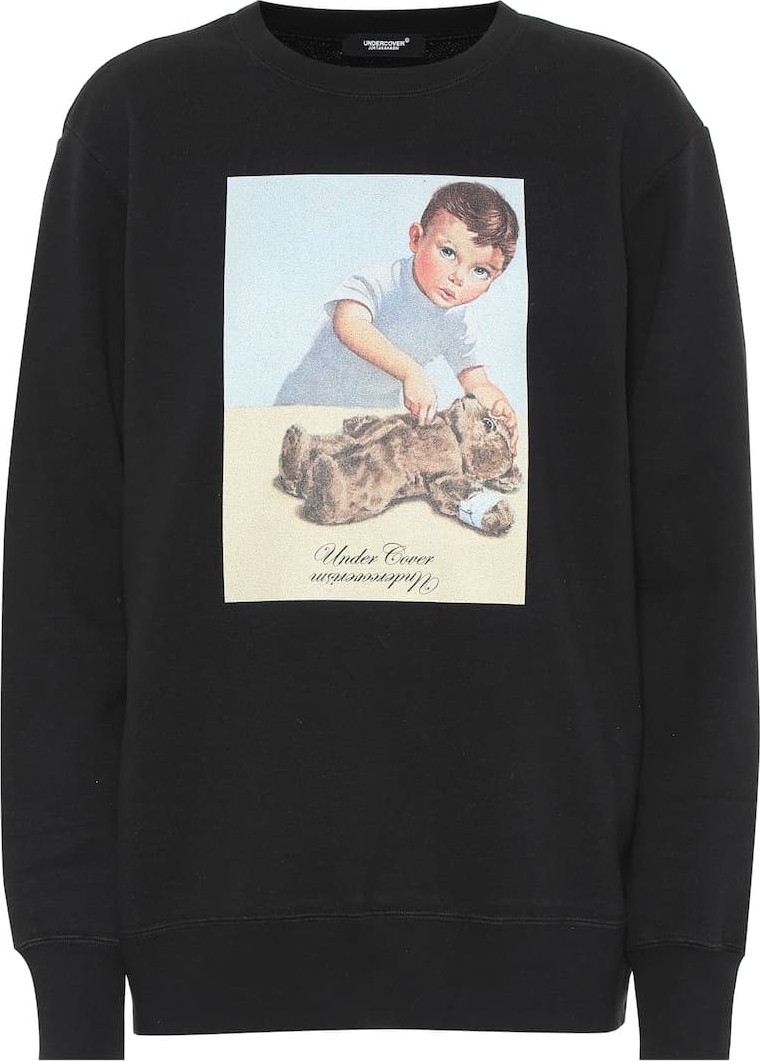 Undercover Printed cotton sweatshirt