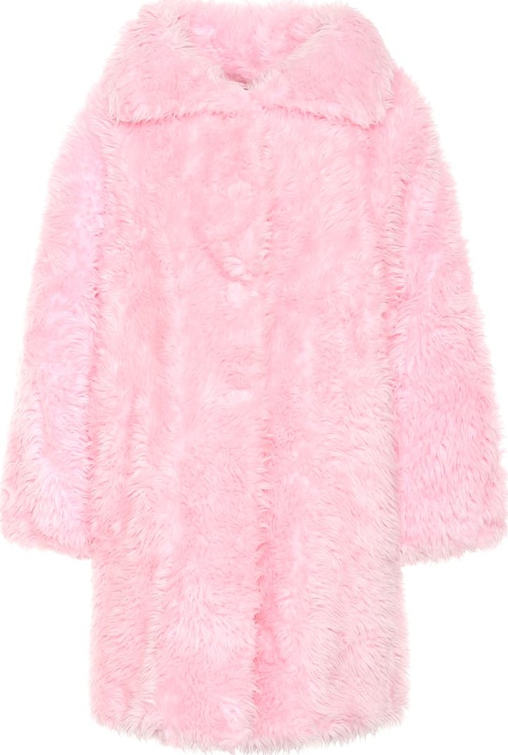 Balenciaga Swing faux fur coat