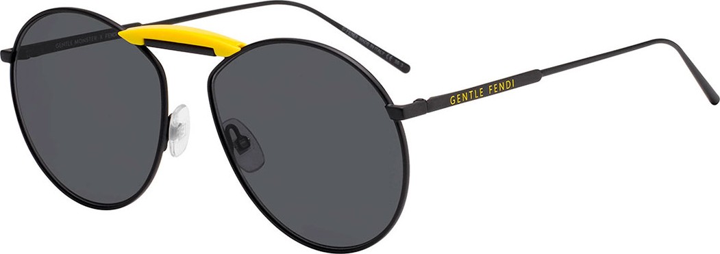 Fendi x Gentle Monster Round Metal Sunglasses