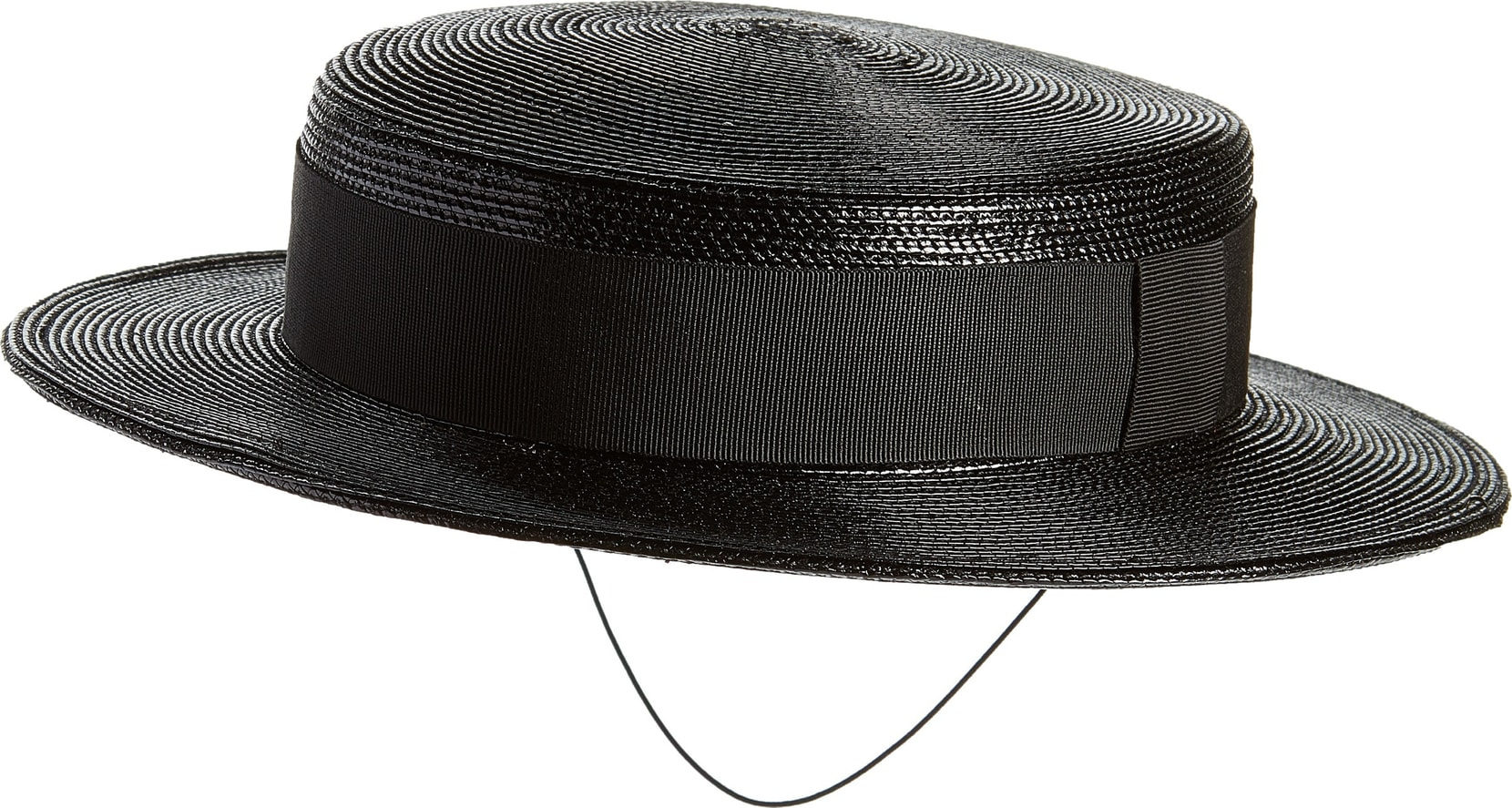 Saint Laurent Petite Boater Hat