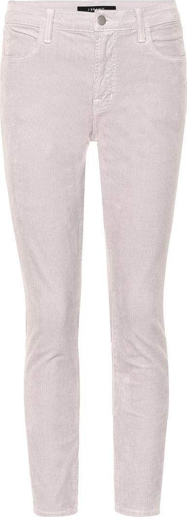 J BRAND Alana corduroy skinny cropped jeans