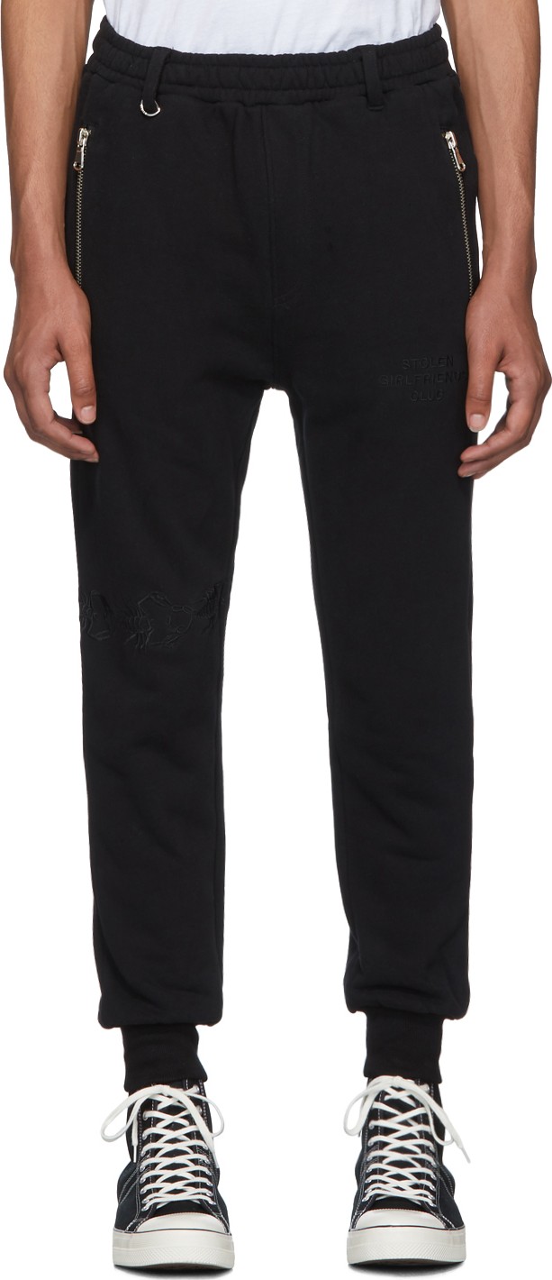 Stolen Girlfriends Club Black Scorpio Lounge Pants
