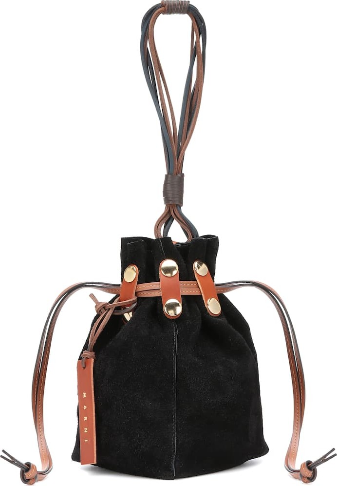 Marni Suede bucket bag