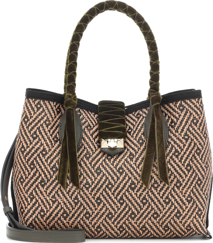 Jimmy Choo Marianne Small raffia tote