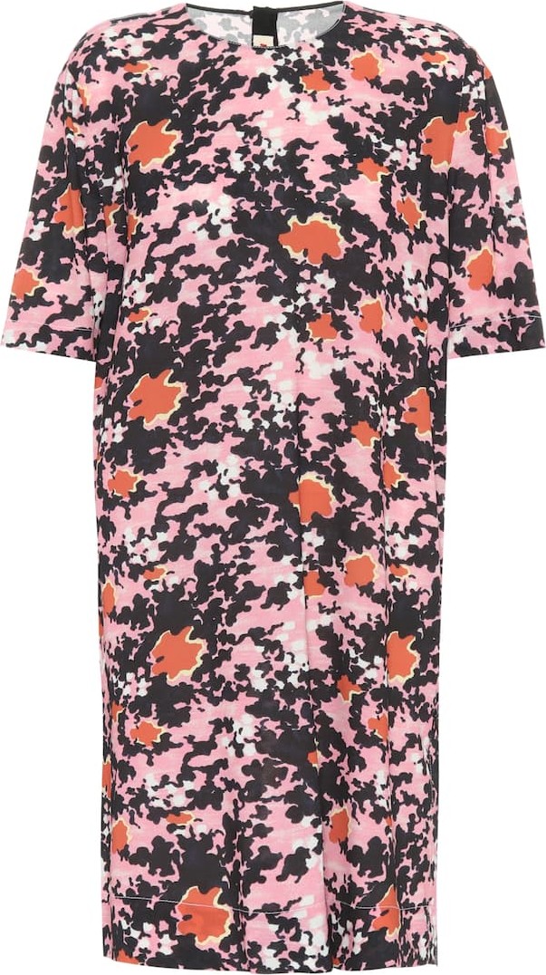 Marni Printed midi dress