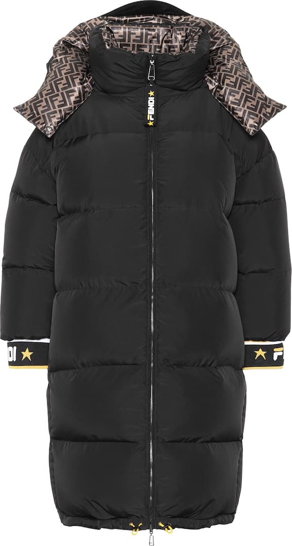 Fendi FENDI MANIA reversible down coat