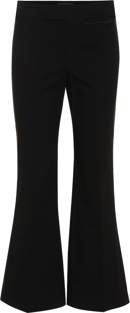 Isabel Marant Nyree stretch-cotton flared pants