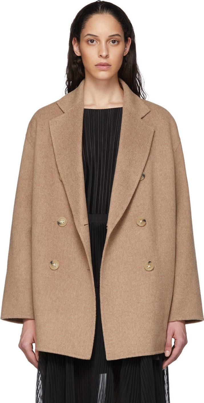 Acne Studios Tan Odine Coat