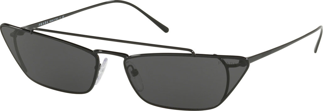 Prada Slim Cat-Eye Metal Sunglasses