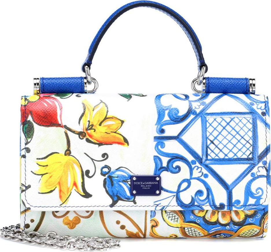 Dolce & Gabbana Von leather shoulder bag