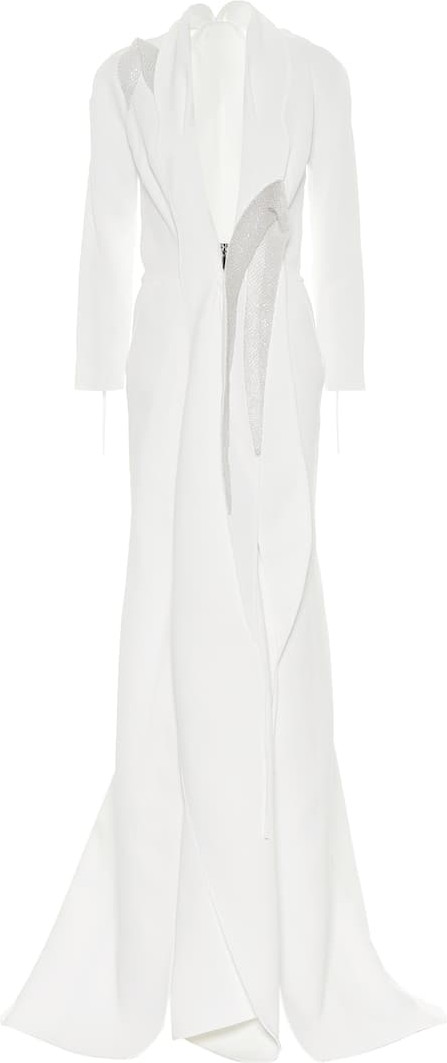 Maticevski Declare crêpe gown