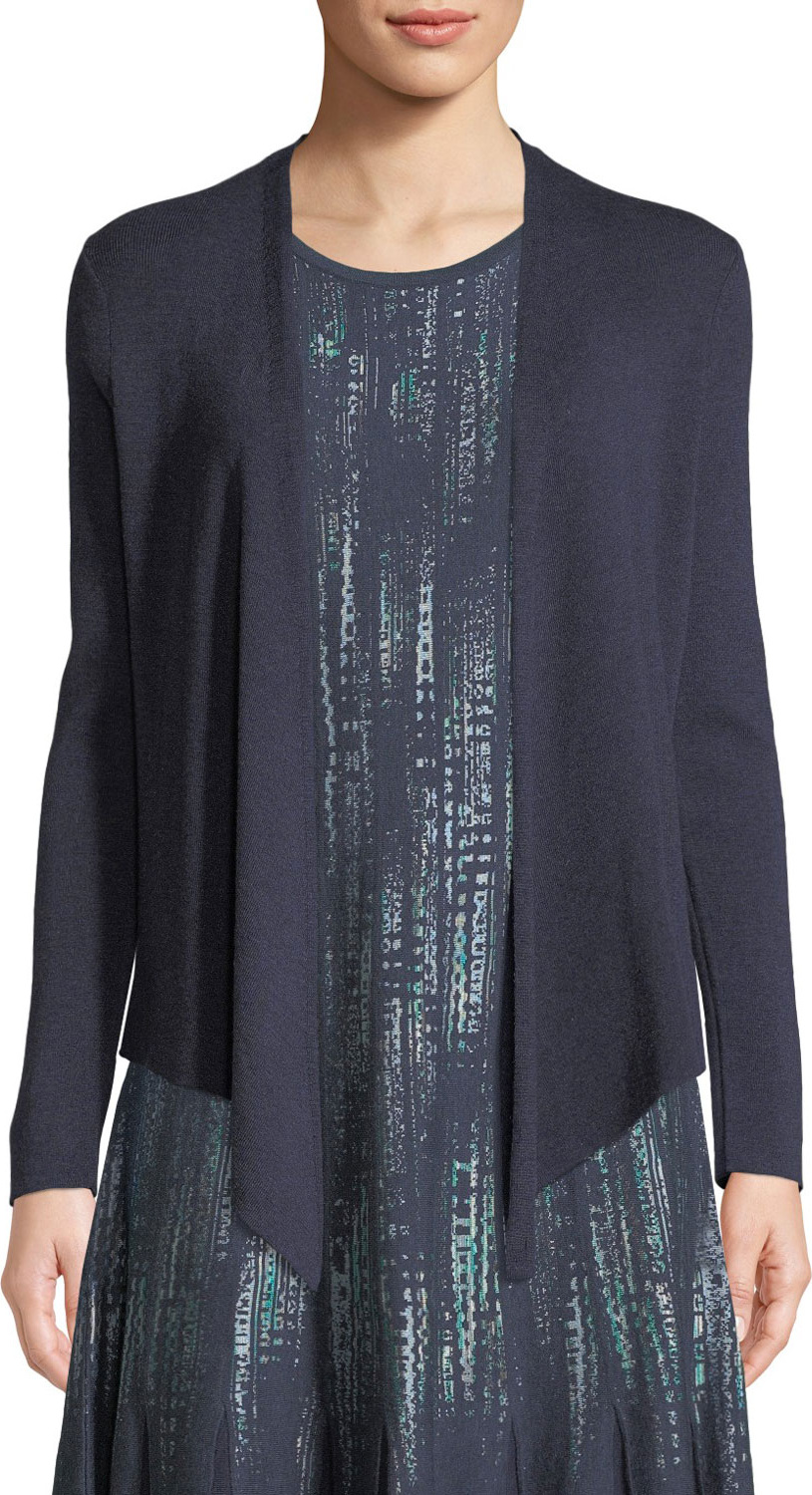 NIC+ZOE 4-Way Cotton-Blend Knit Cardigan Sweater