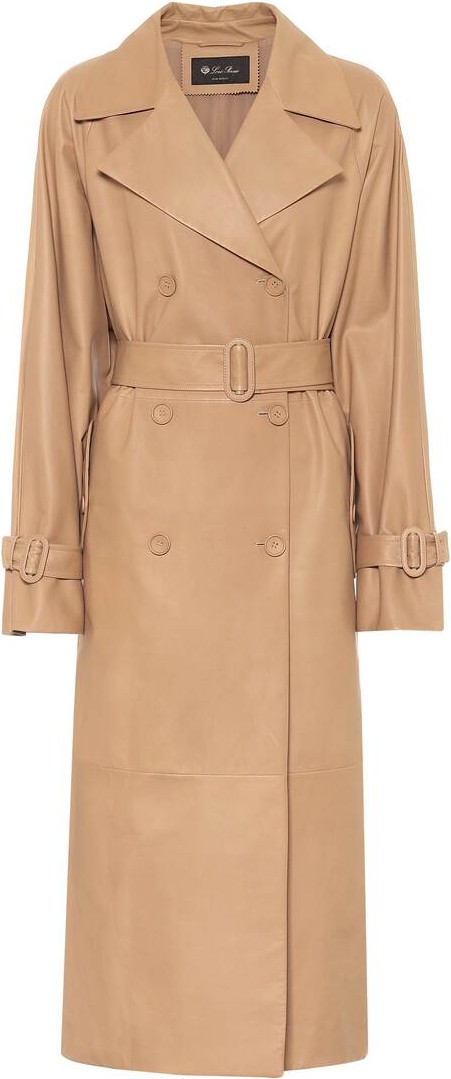 Loro Piana Bridger leather coat