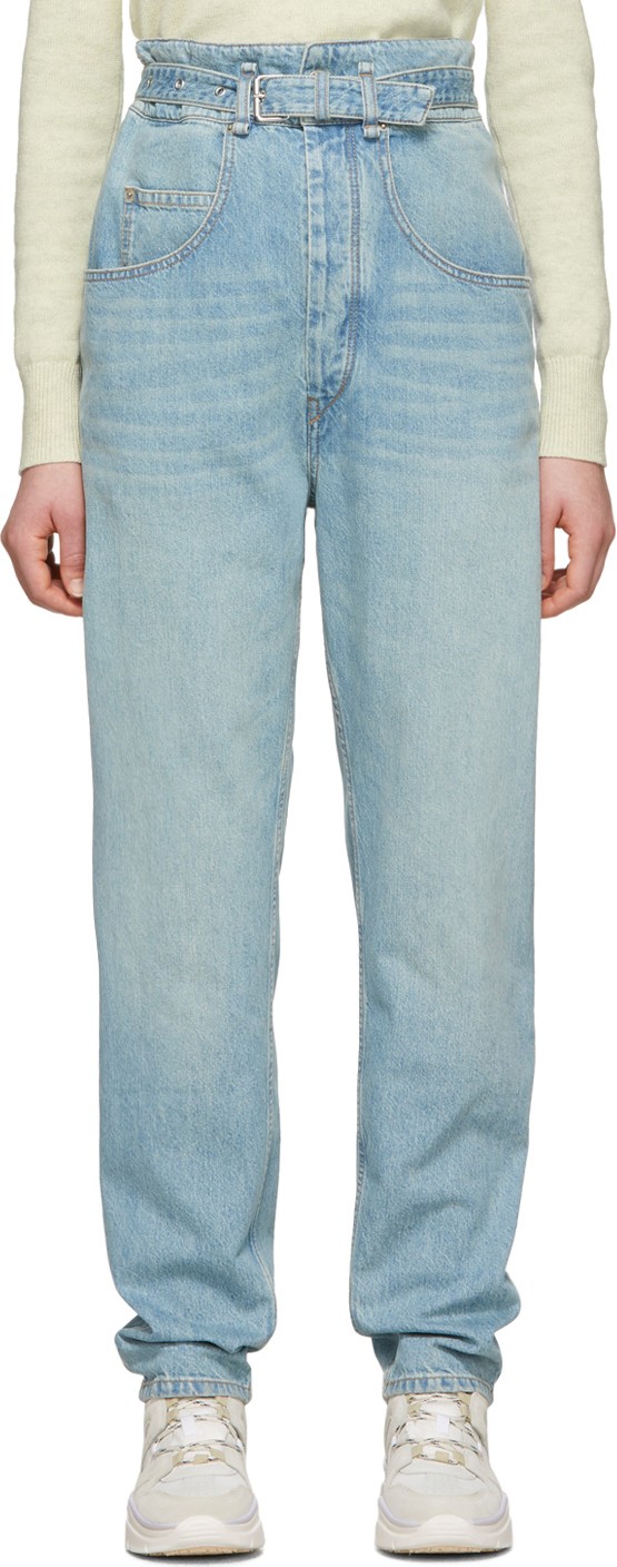 Isabel Marant Etoile Blue Gloria Jeans