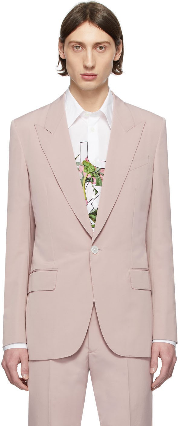 Givenchy Pink Wool Blazer