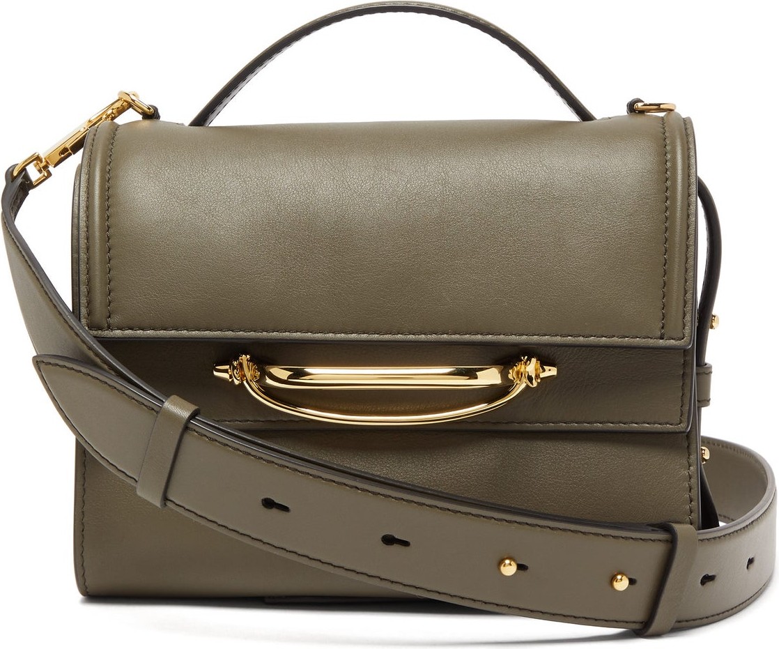 Alexander McQueen The Story small leather bag