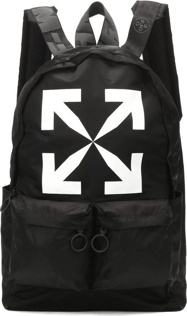 Off White Arrow nylon backpack
