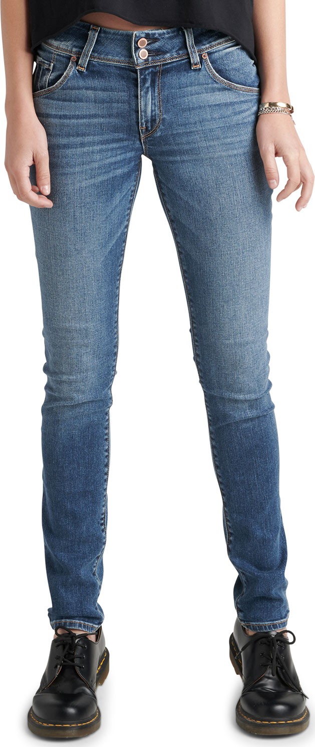 Hudson Collin Mid-Rise Skinny Jeans