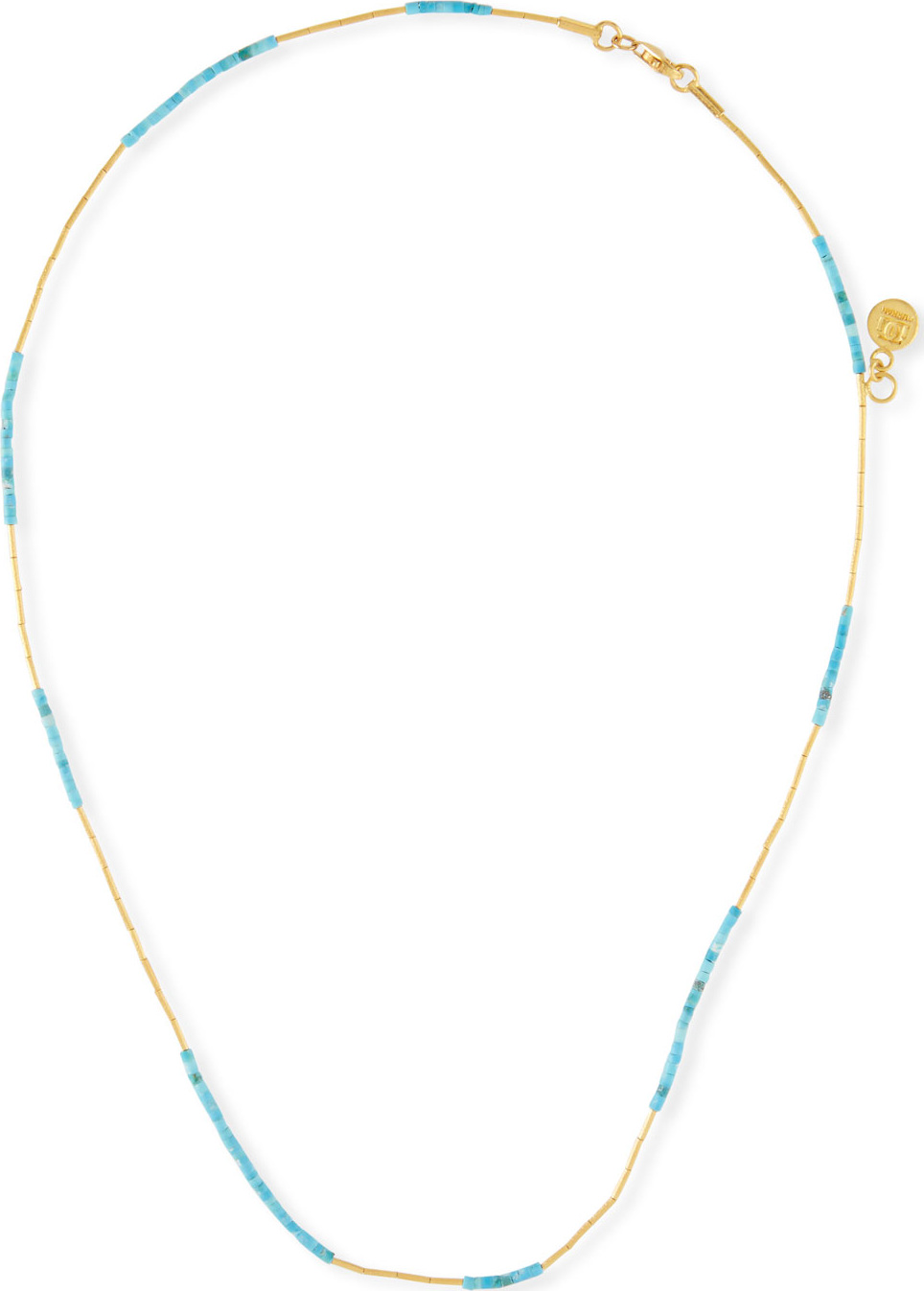 GURHAN 24k Waterfall Turquoise Necklace
