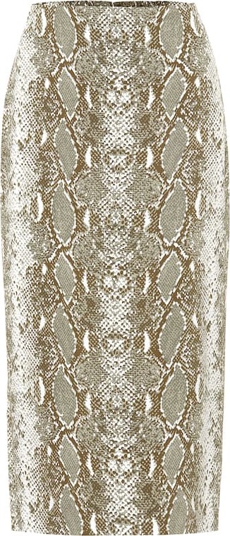 DIANE von FURSTENBERG Kara stretch crêpe pencil skirt