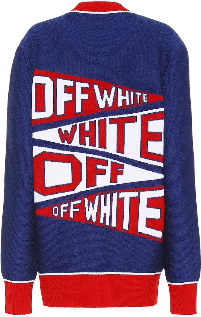Off White Wool-blend cardigan