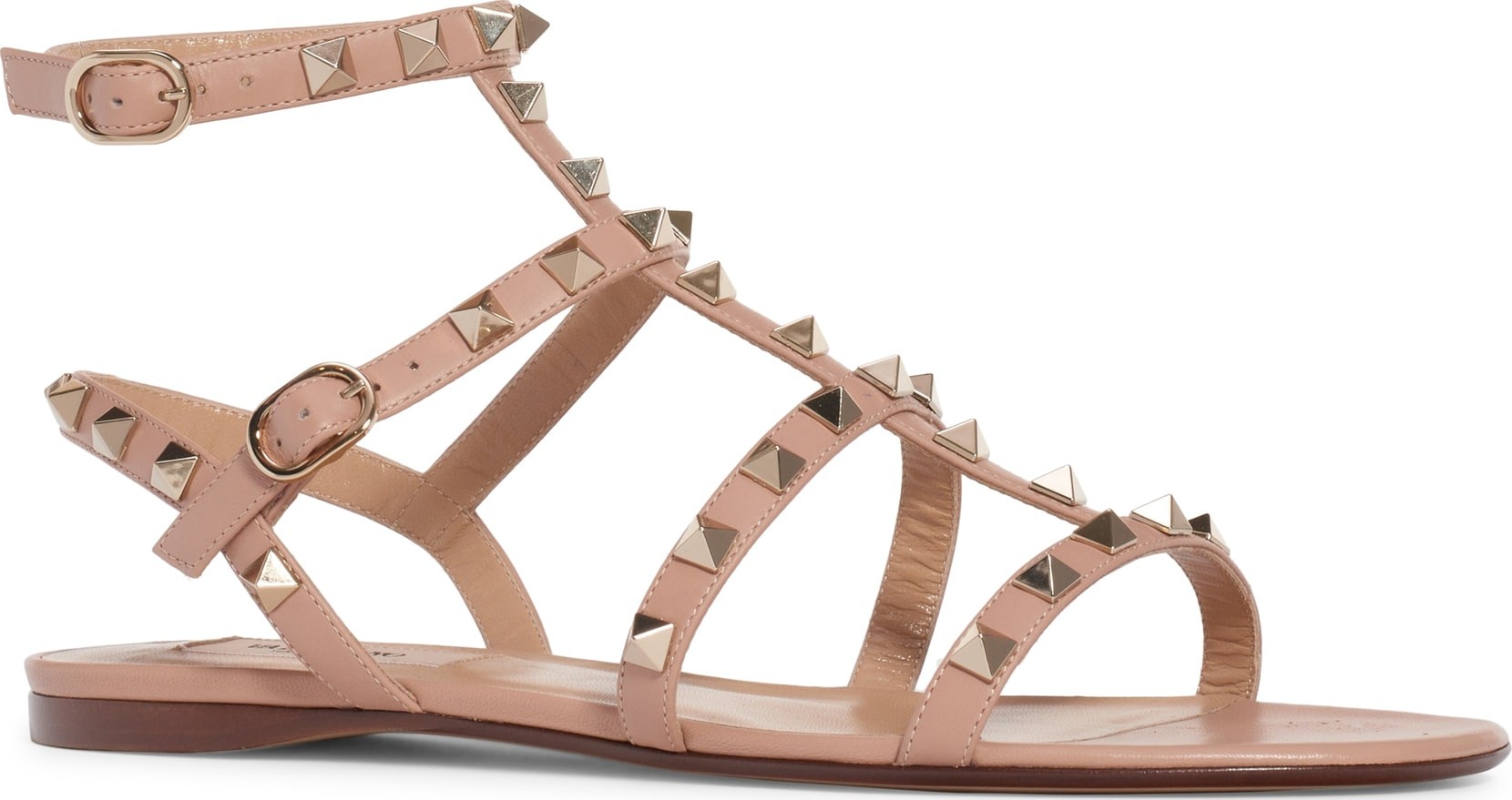 Valentino Rockstud Cage Sandal