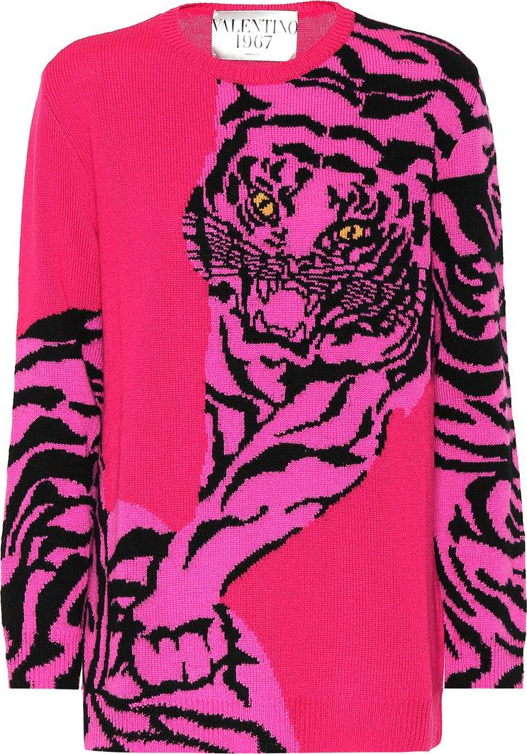 Valentino Tiger Re-Edition cashmere sweater