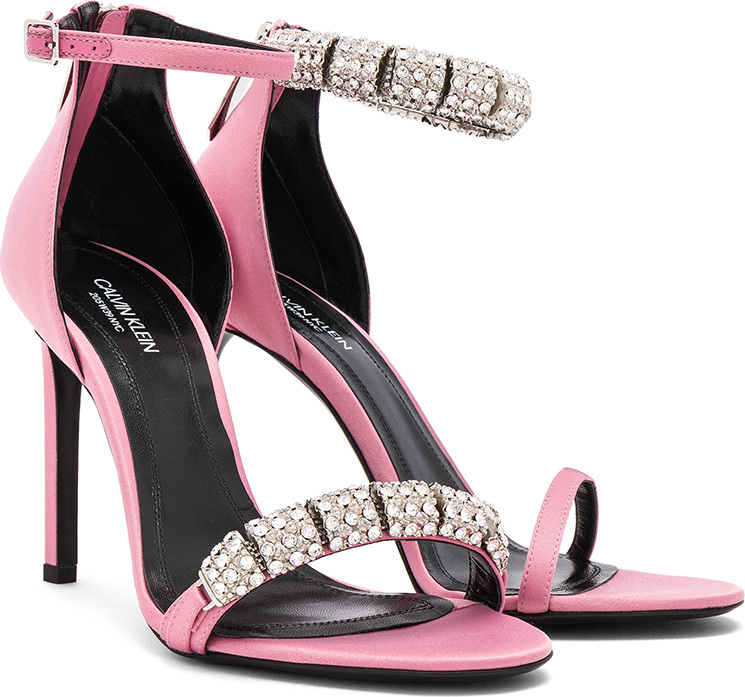 Calvin Klein 205W39NYC Satin Camelle 501 Sandals