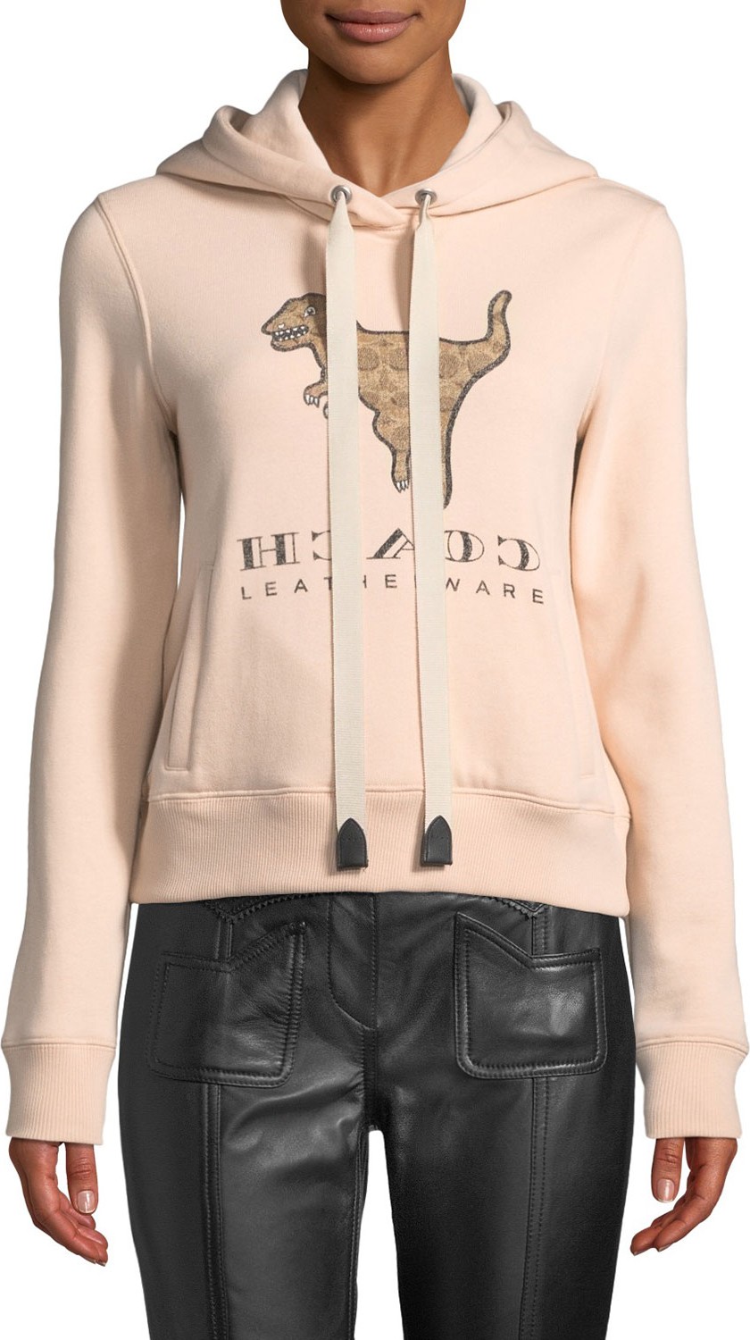 COACH Signature Rexy Logo Hooded Sweatshirt