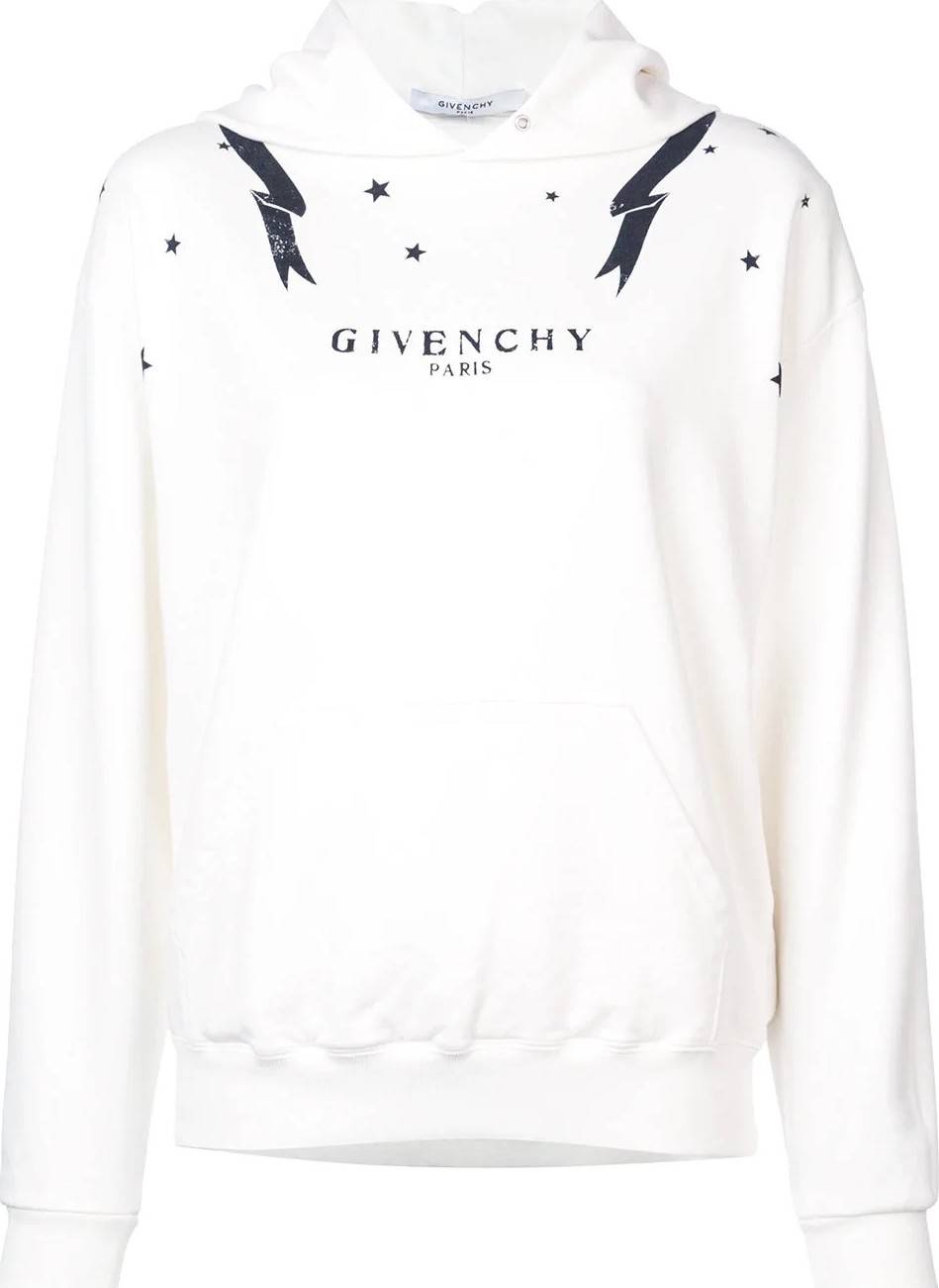 Givenchy Graphic print star hoodie