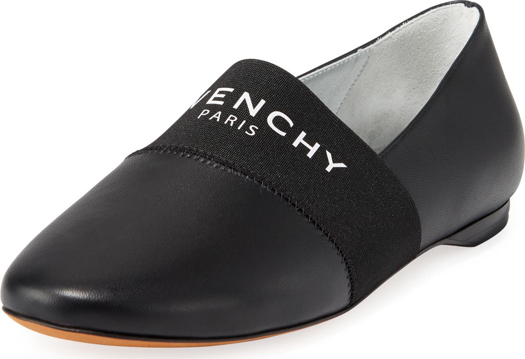 Givenchy Bedford Leather Slipper Flats