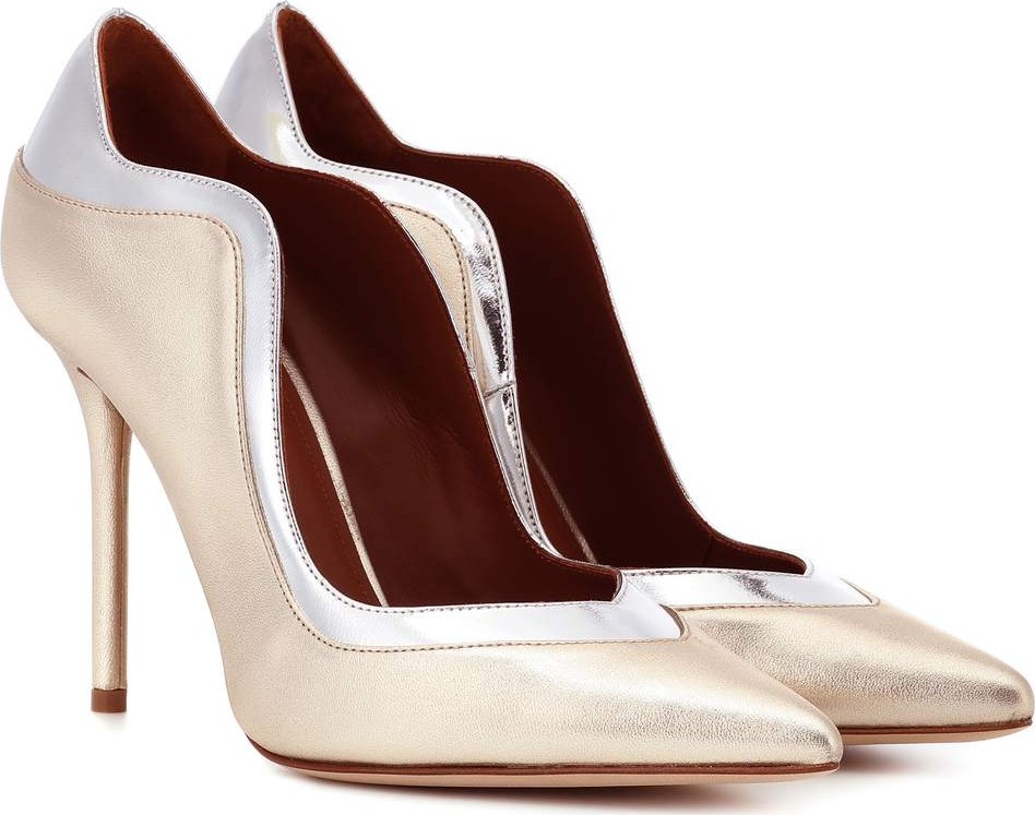 Malone Souliers Penelope 100 leather pumps