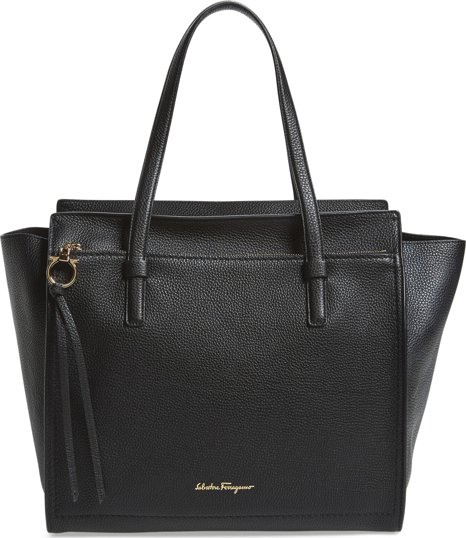 Salvatore Ferragamo Large Amy Leather Tote