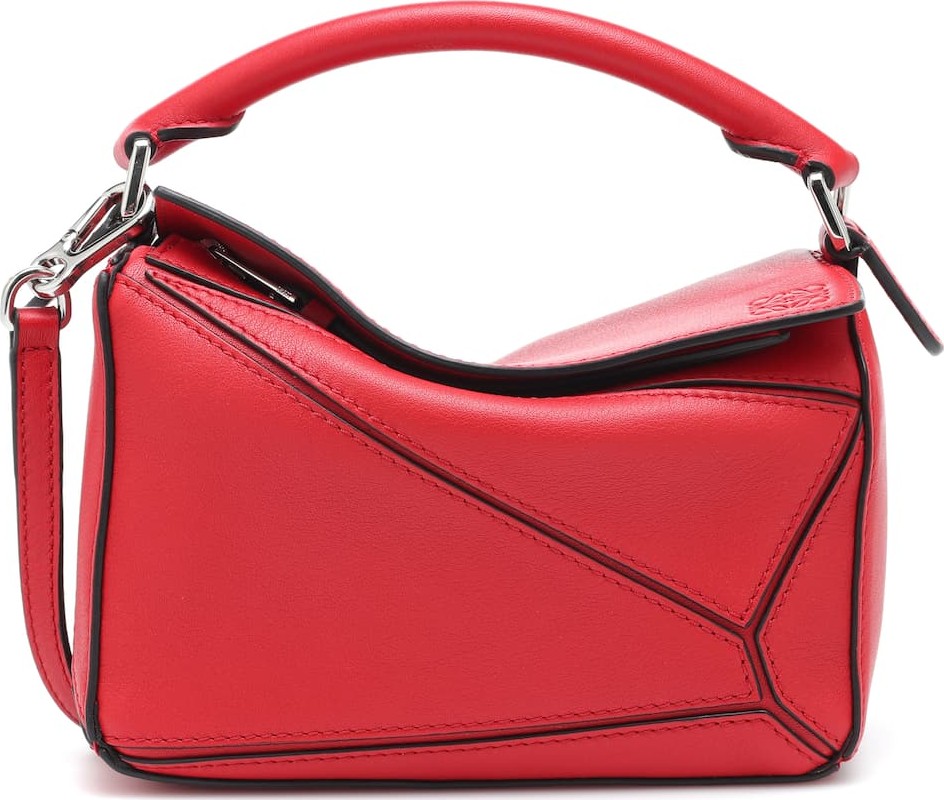 LOEWE Puzzle Mini leather shoulder bag