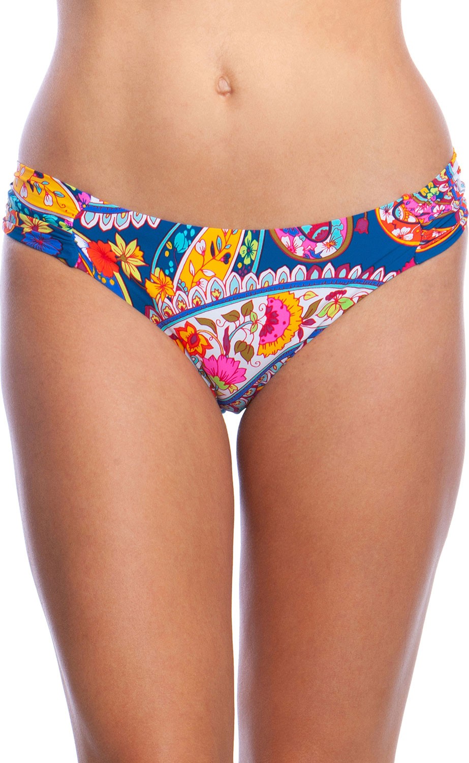 Trina Turk Moroccan Shirred Hipster Bikini Bottoms