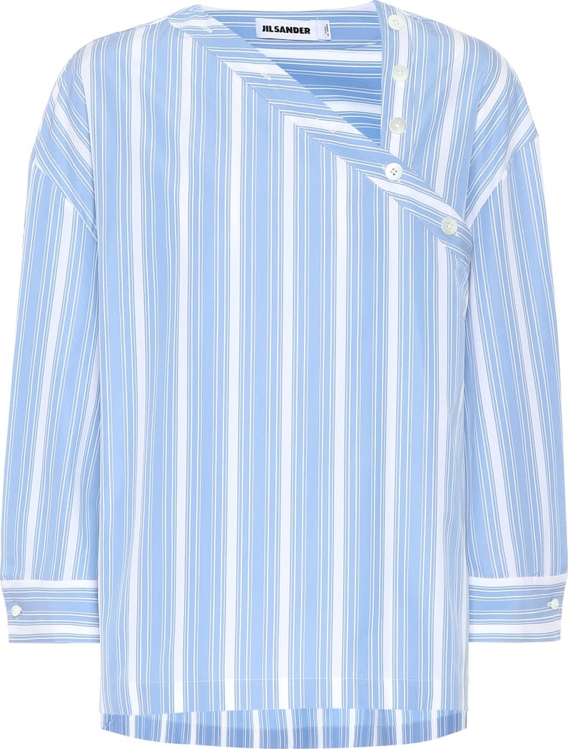 Jil Sander Striped cotton shirt