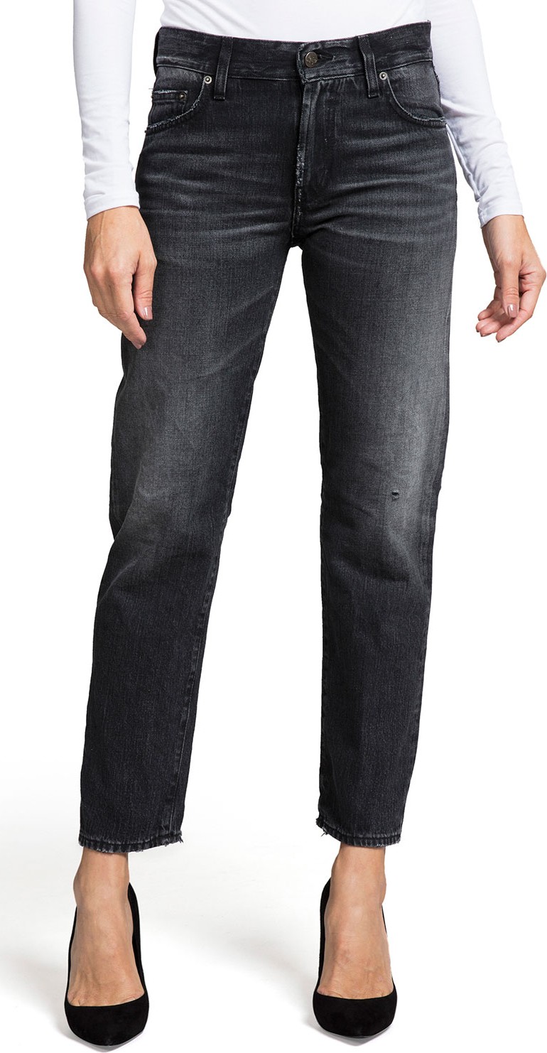 PRPS Delorean Mid-Rise Straight-Leg Ankle Jeans - Northern Lights