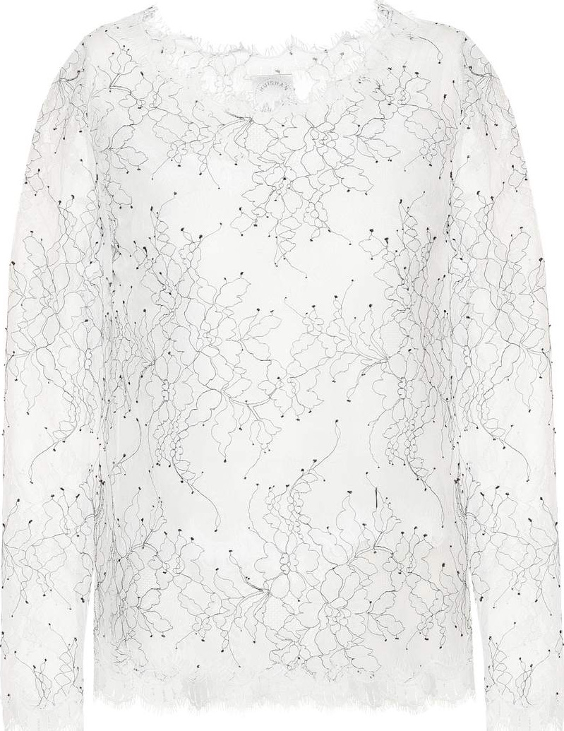 Huishan Zhang Glenda lace top