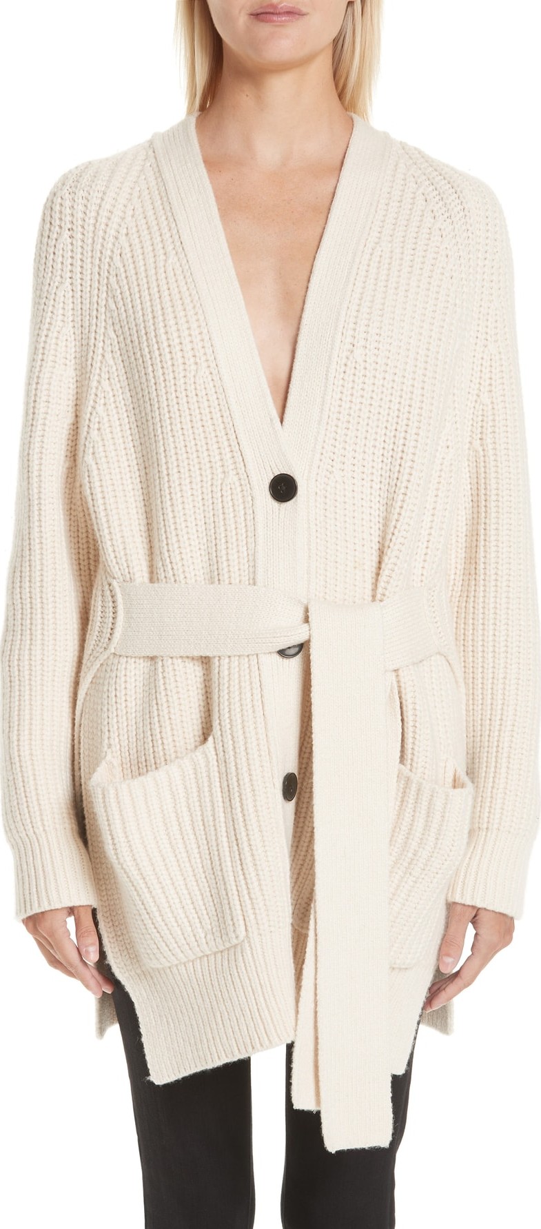 Proenza Schouler Tie Waist Cardigan