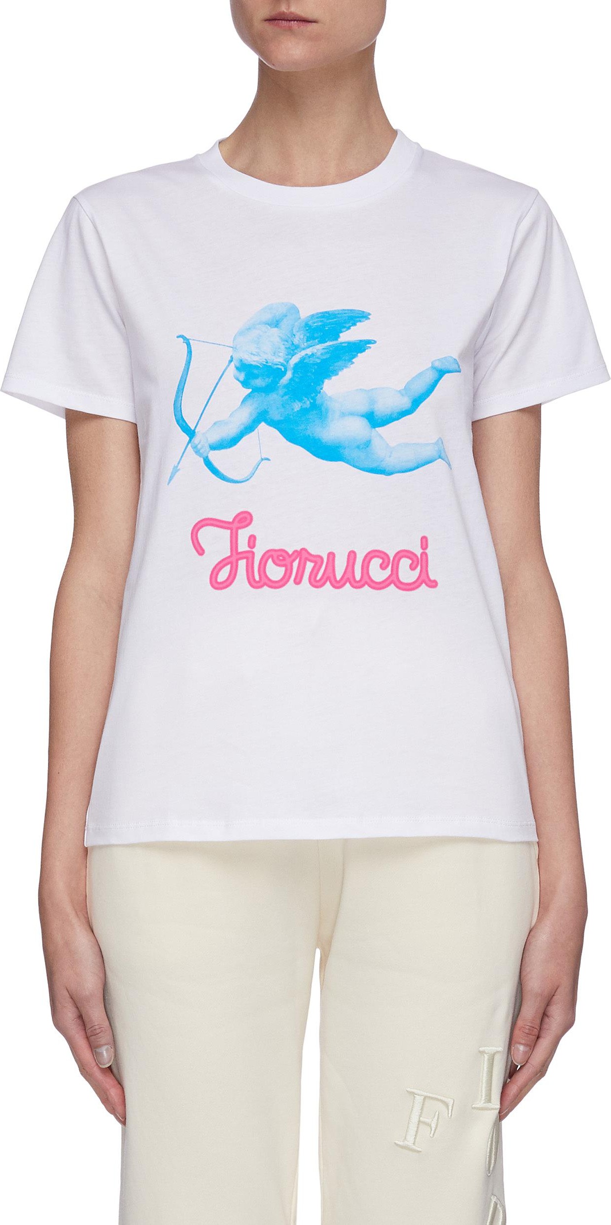 Fiorucci Cherub graphic print T-shirt