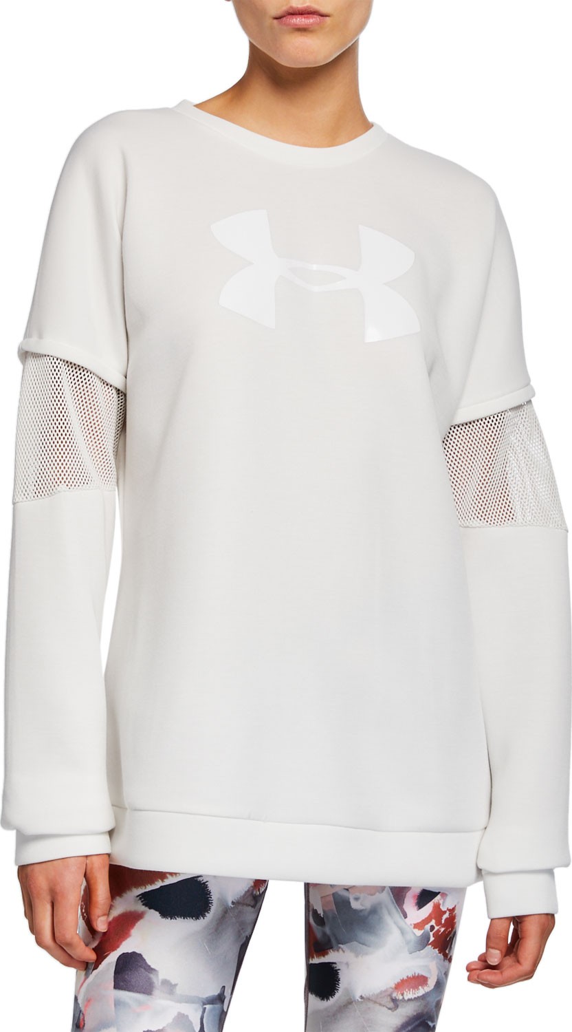 Under Armour Move Light Crewneck Pullover w/ Mesh
